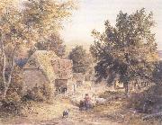 Samuel Palmer A Farmyard near Princes Risborough,Bucks china oil painting reproduction